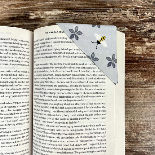 Bee Bookmark for Bee Lovers Makes a Thoughtful Mother’s Day Gift for Gardeners Who Love to Read