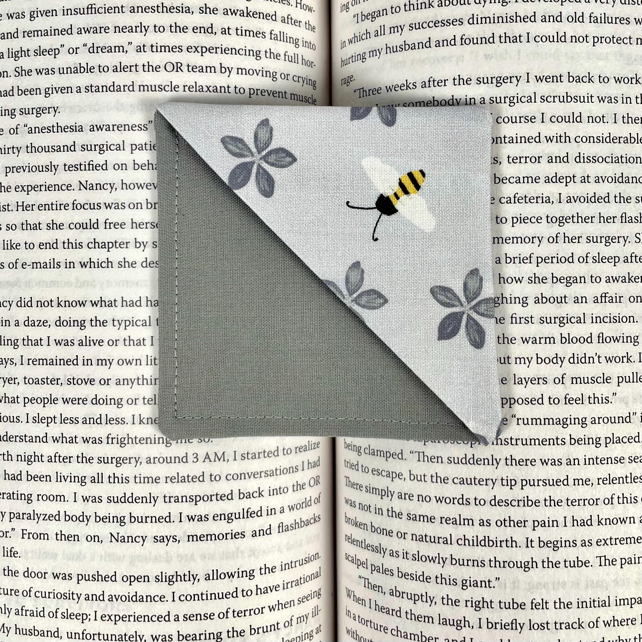 Bee Bookmark for Bee Lovers Makes a Thoughtful Mother’s Day Gift for Gardeners Who Love to Read