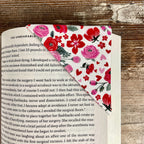 Floral Bookmark | Fabric Bookmark | Book Lover Gift | Valentine Gift | Reader Gift