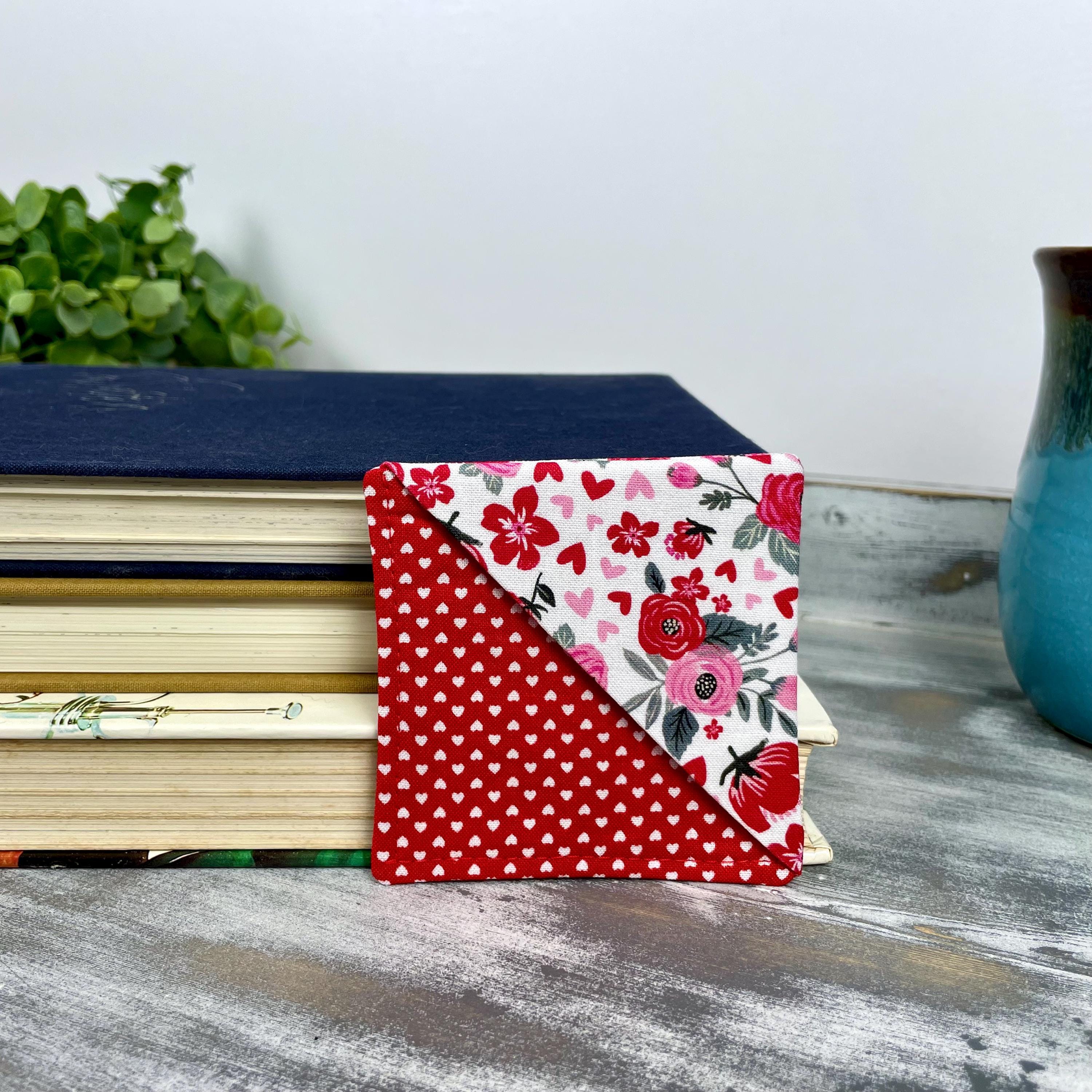 Floral Bookmark | Fabric Bookmark | Book Lover Gift | Valentine Gift | Reader Gift