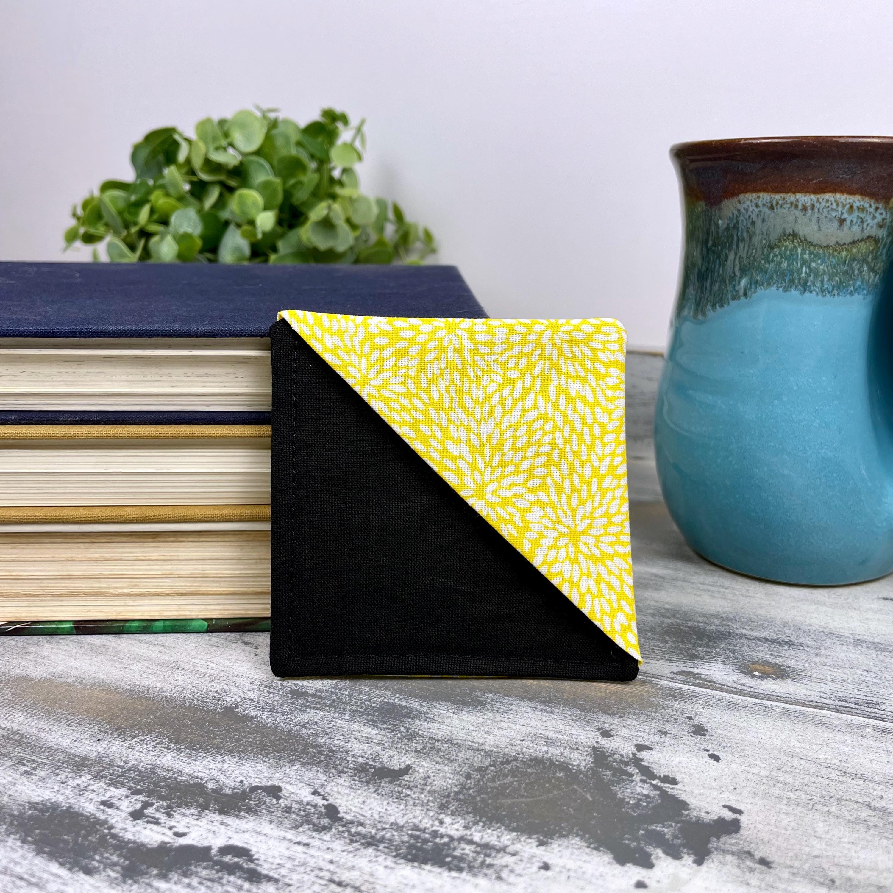 Yellow Floral Bookmark Makes a Thoughtful End of Year Teacher Gift or Thank You Gift for Book Lovers