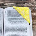 Yellow Floral Bookmark Makes a Thoughtful End of Year Teacher Gift or Thank You Gift for Book Lovers