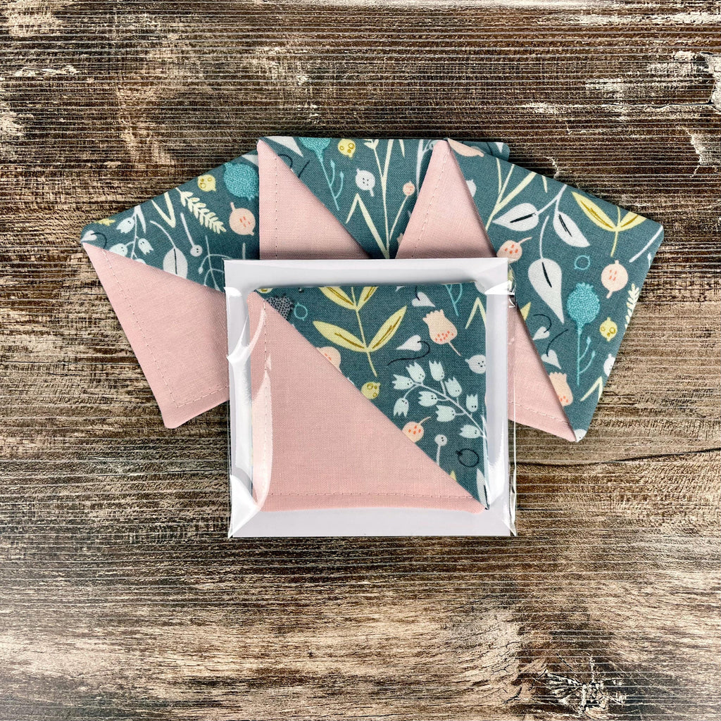 Teal Botanical Bookmark for Garden Lovers Makes a Thoughtful Book Club Exchange Gift