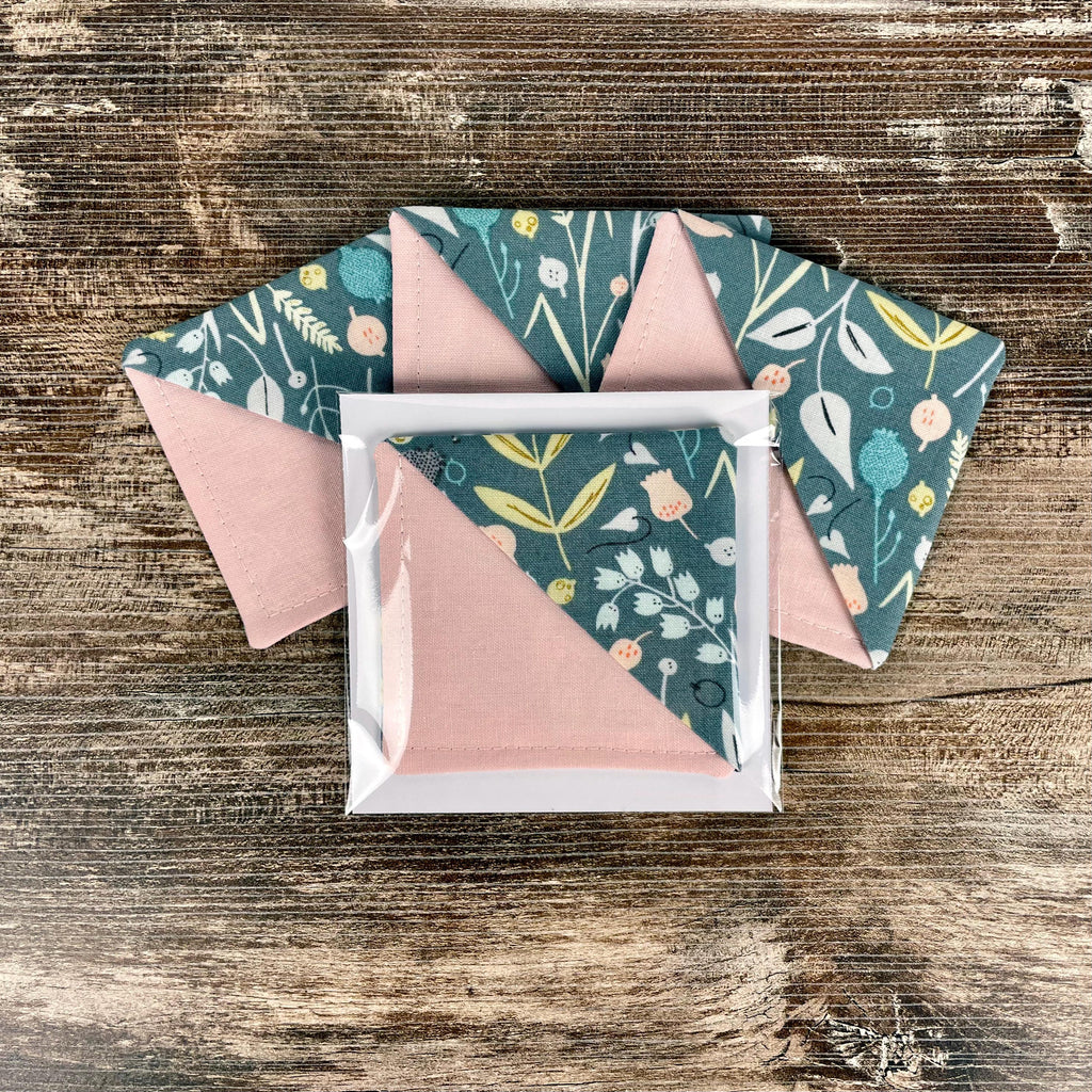 Teal Botanical Bookmark for Garden Lovers Makes a Thoughtful Book Club Exchange Gift