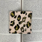 Pink Leopard Bookmark for Leopard Print Lovers Makes a Fun Birthday Gift for Women Who Love Books