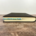 Blue Daisy Bookmark for Flower Lovers Makes a Thoughtful Teacher Appreciation Gift or Book Club Exchange Gift