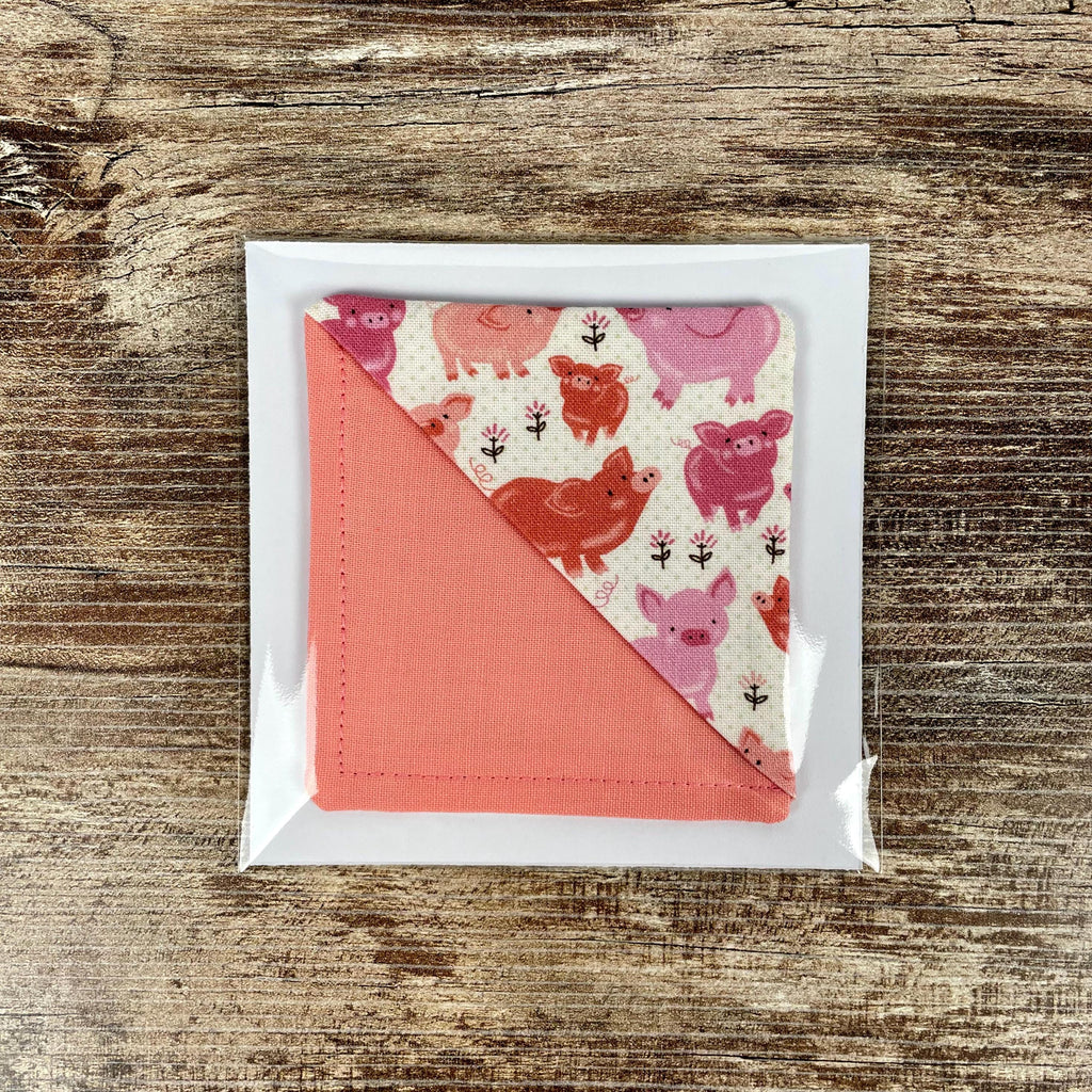 Pig Bookmark for Pig Lovers Makes a Fun Birthday Gift, Secret Santa Gift or Stocking Stuffer