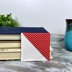 Heart Bookmark | Fabric Bookmark | Book Lover Gift | Valentine Gift | Reader Gift