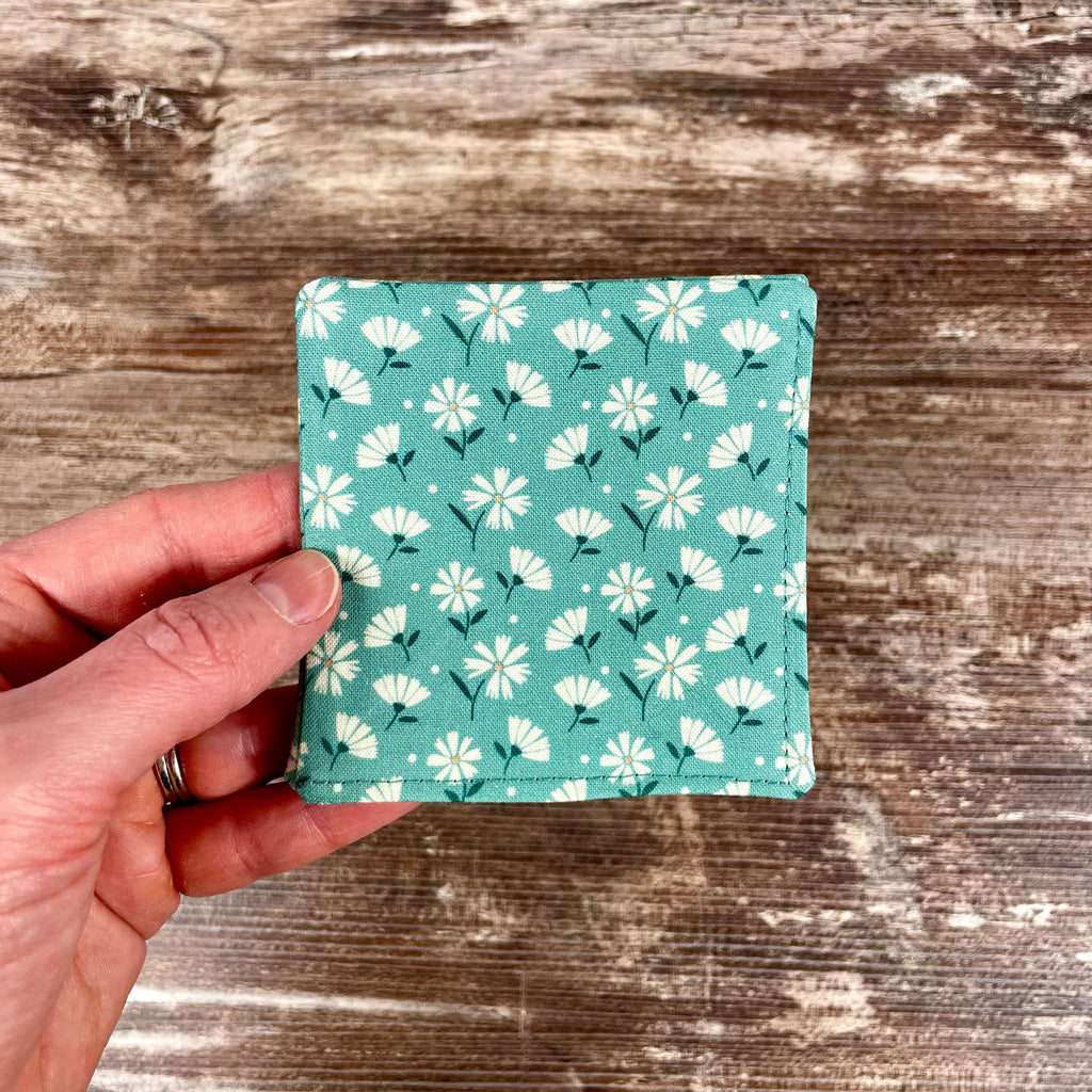 Teal Floral Bookmark Makes a Thoughtful Birthday Gift for Readers, Teachers and Book Club Friends