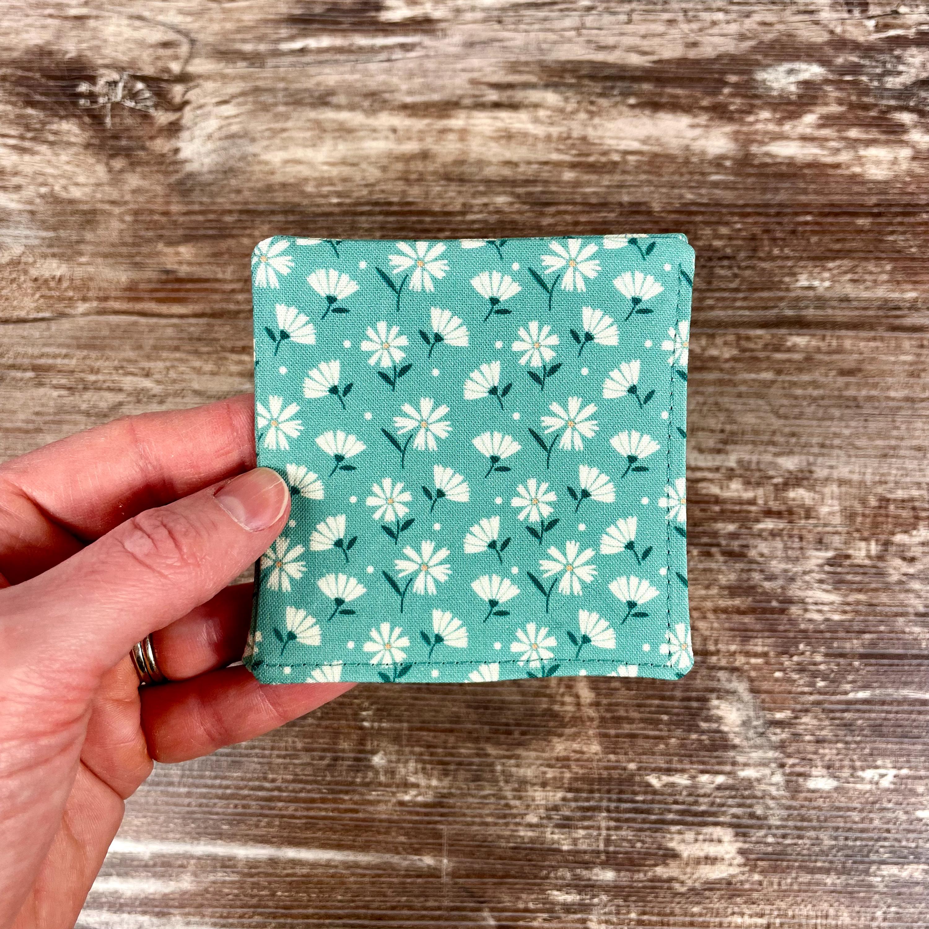 Teal Floral Bookmark Makes a Thoughtful Birthday Gift for Readers, Teachers and Book Club Friends