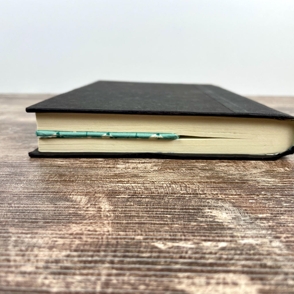 Teal Floral Bookmark Makes a Thoughtful Birthday Gift for Readers, Teachers and Book Club Friends