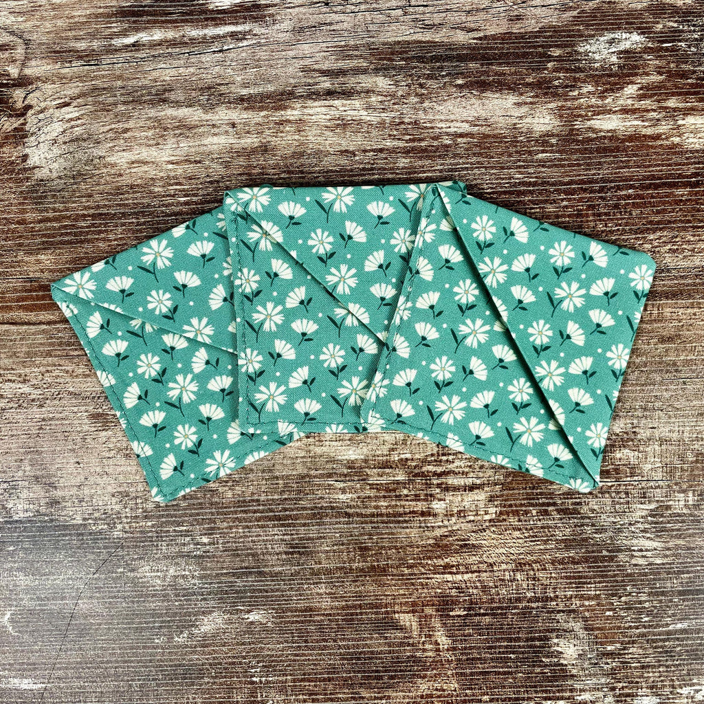 Teal Floral Bookmark Makes a Thoughtful Birthday Gift for Readers, Teachers and Book Club Friends