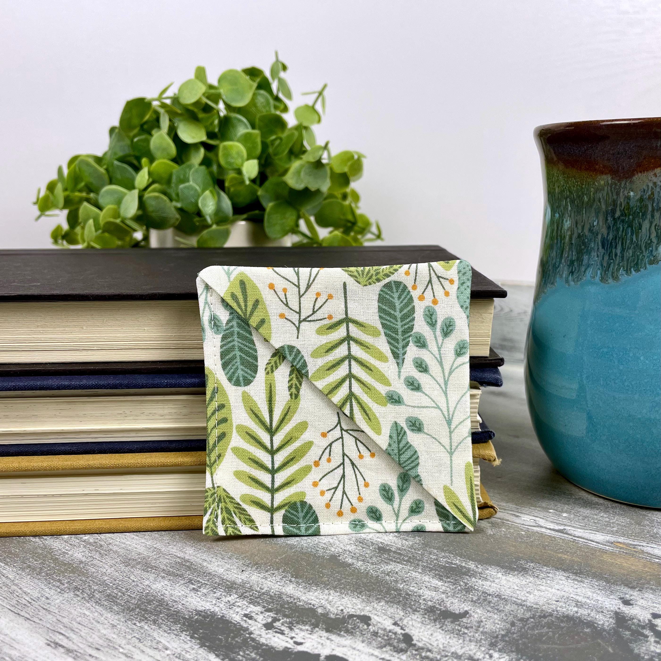 Botanical Bookmark for Plant Lovers Makes a Thoughtful Gardener Gift or Book Club Gift