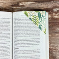 Botanical Bookmark for Plant Lovers Makes a Thoughtful Gardener Gift or Book Club Gift