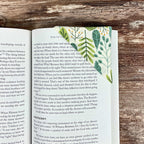 Botanical Bookmark for Plant Lovers Makes a Thoughtful Gardener Gift or Book Club Gift