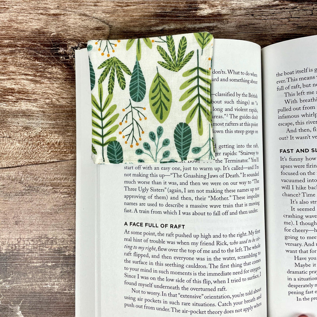 Botanical Bookmark for Plant Lovers Makes a Thoughtful Gardener Gift or Book Club Gift