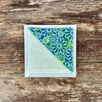 Blue Daisy Bookmark for Flower Lovers Makes a Thoughtful Teacher Appreciation Gift or Book Club Exchange Gift