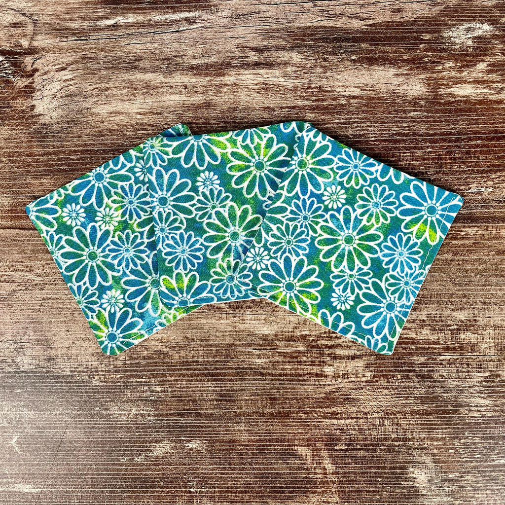 Blue Daisy Bookmark for Flower Lovers Makes a Thoughtful Teacher Appreciation Gift or Book Club Exchange Gift