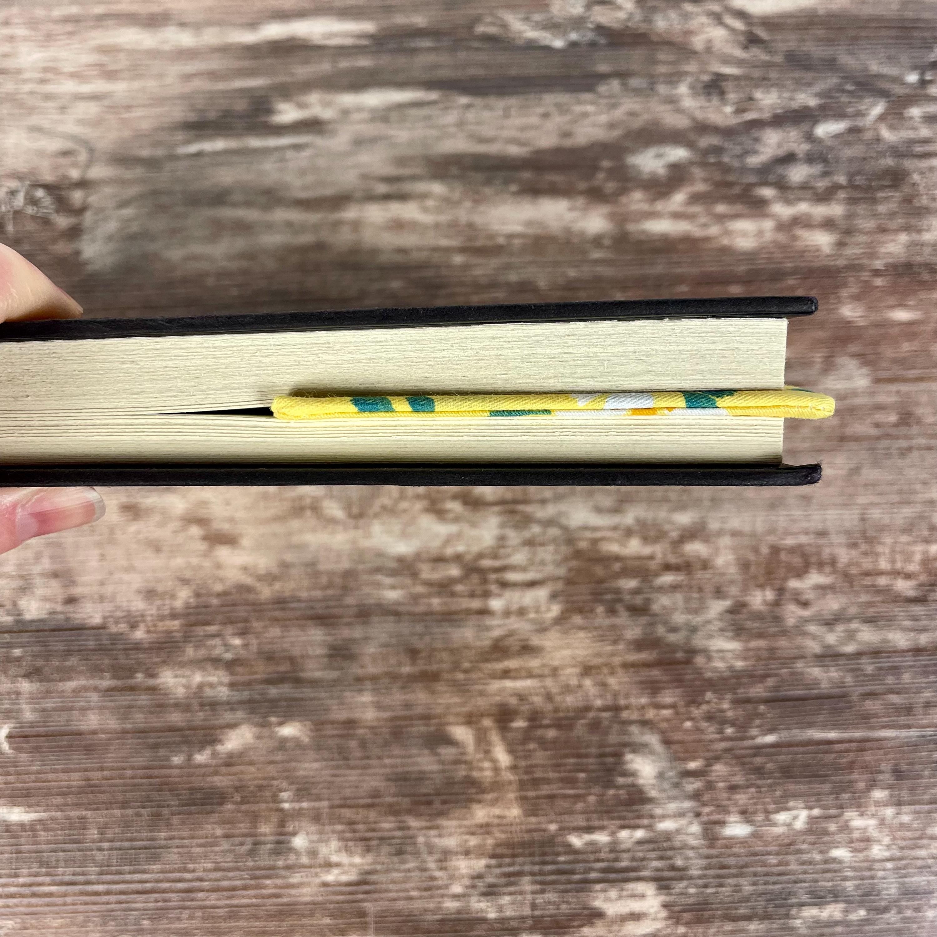 Yellow Floral Bookmark for Flower Lovers Makes a Thoughtful Gardener Gift or Teacher Thank You Gift