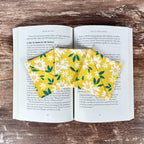 Yellow Daisy Bookmark for Book Lovers Makes a Thoughtful Birthday Gift for Readers or Teachers