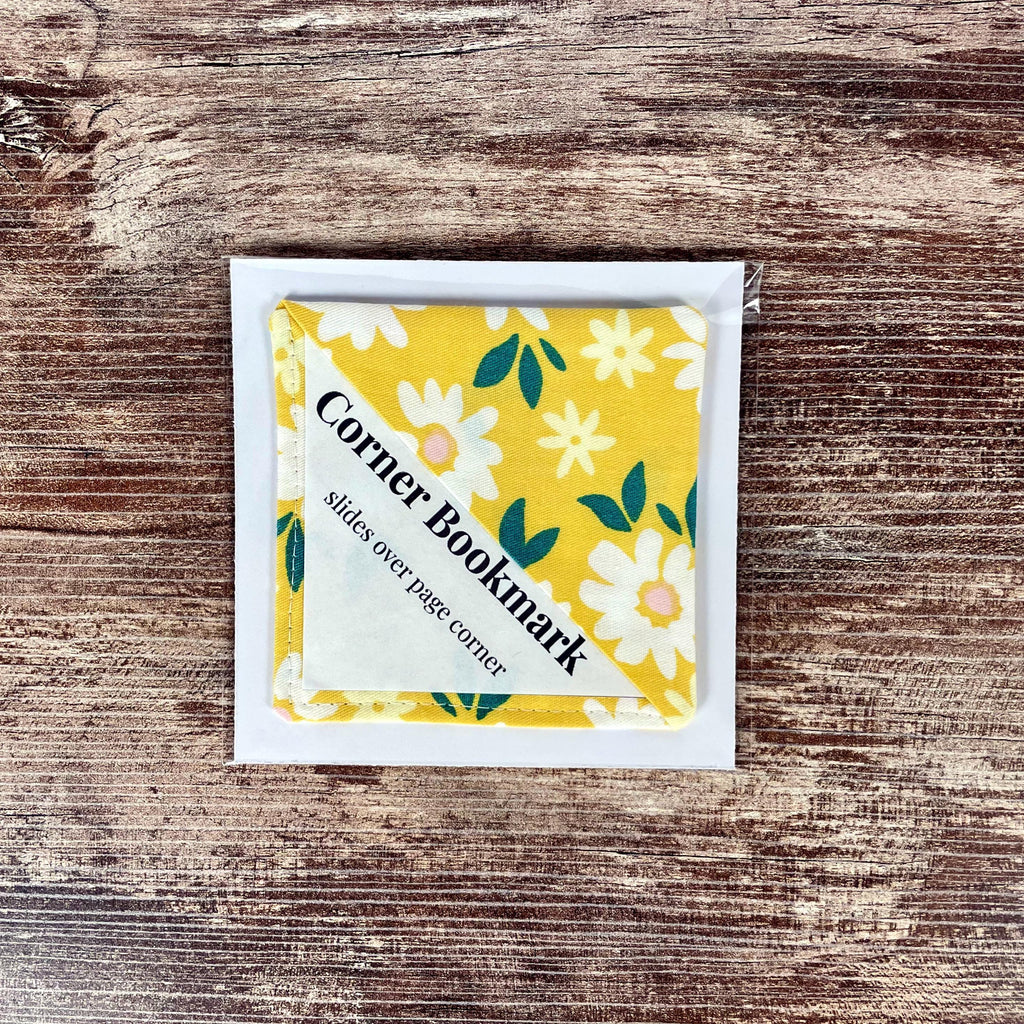 Yellow Daisy Bookmark for Book Lovers Makes a Thoughtful Birthday Gift for Readers or Teachers