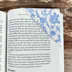 Blue Chinoiserie Bookmark Makes a Thoughtful Gift for Book Lovers, Teachers and Book Club Friends