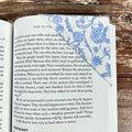 Blue Chinoiserie Bookmark Makes a Thoughtful Gift for Book Lovers, Teachers and Book Club Friends
