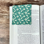 Teal Floral Bookmark Makes a Thoughtful Birthday Gift for Readers, Teachers and Book Club Friends