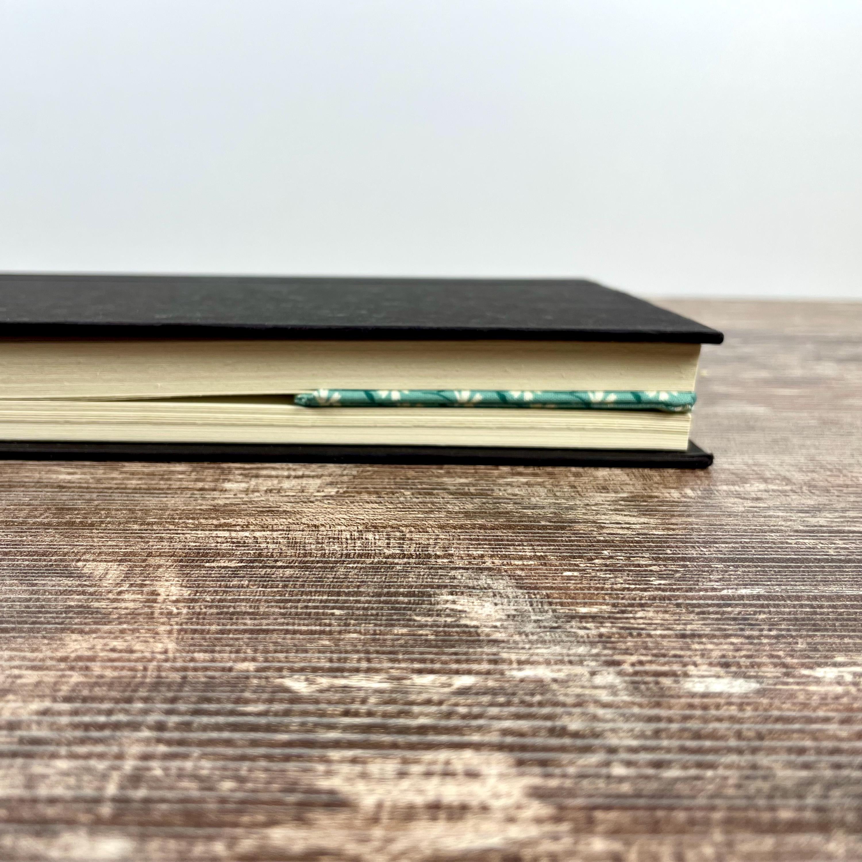 Teal Floral Bookmark Makes a Thoughtful Birthday Gift for Readers, Teachers and Book Club Friends
