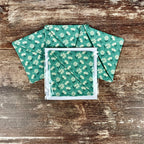 Teal Floral Bookmark Makes a Thoughtful Birthday Gift for Readers, Teachers and Book Club Friends
