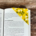 Yellow Floral Bookmark for Flower Lovers Makes a Thoughtful Book Lover Gift or End of Year Teacher Gift