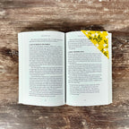 Yellow Floral Bookmark for Flower Lovers Makes a Thoughtful Book Lover Gift or End of Year Teacher Gift