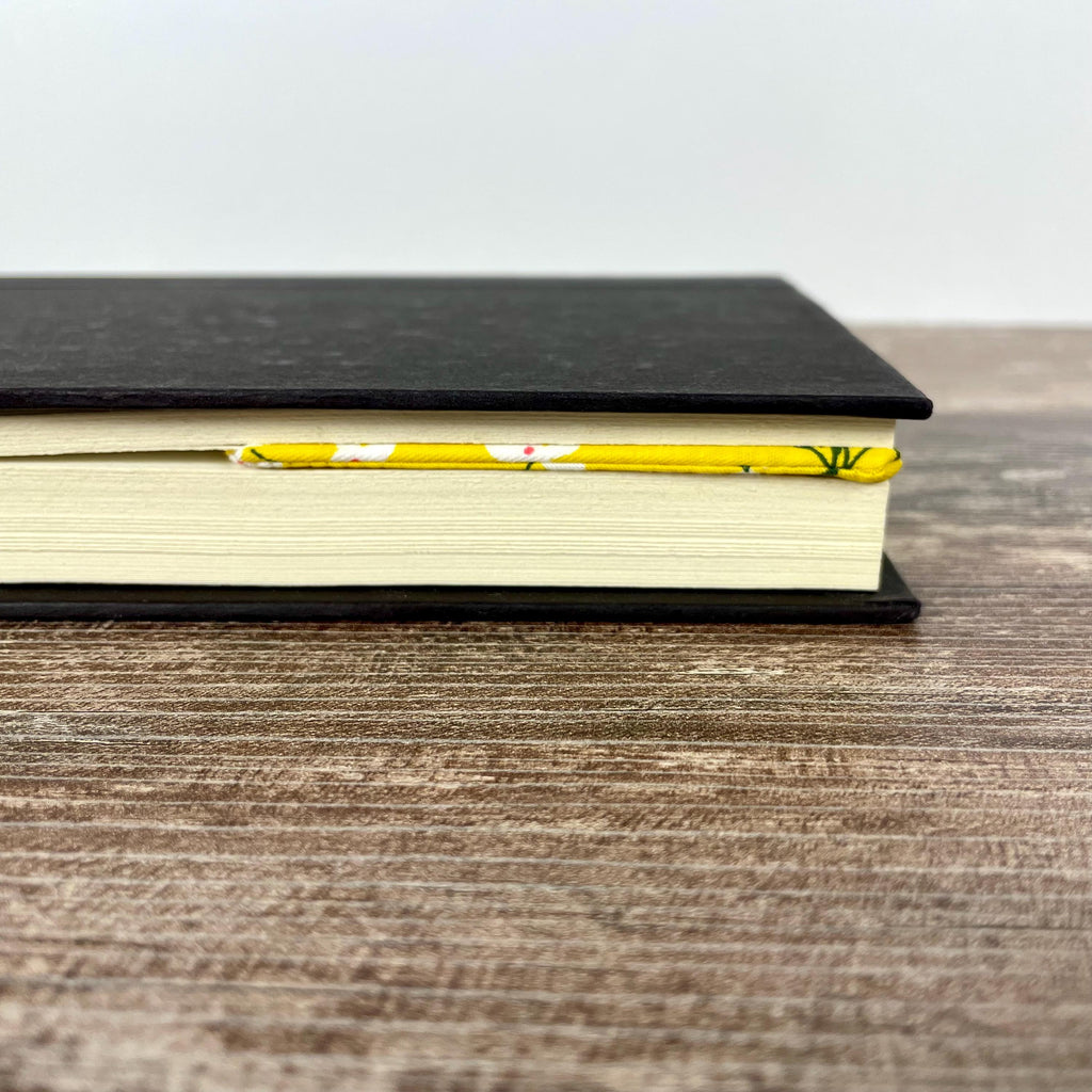 Yellow Floral Bookmark for Flower Lovers Makes a Thoughtful Book Lover Gift or End of Year Teacher Gift