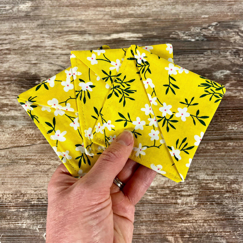 Yellow Floral Bookmark for Flower Lovers Makes a Thoughtful Book Lover Gift or End of Year Teacher Gift