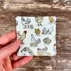 Chicken Bookmark for Chicken Lovers Makes a Farmhouse Gift for Backyard Chicken Keepers and Homesteaders