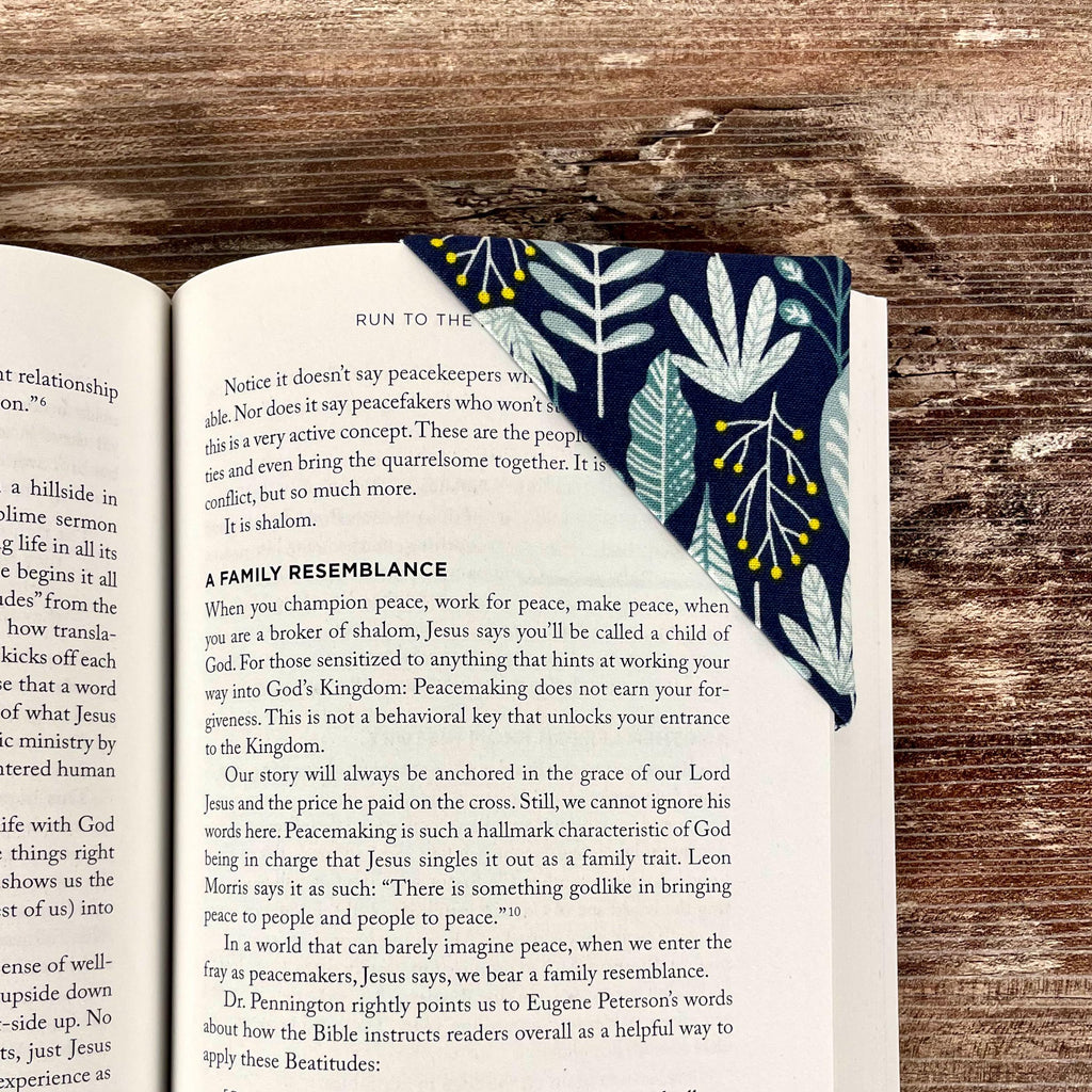 Botanical Bookmark for Nature Lovers Makes a Thoughtful Book Lover Gift or Teacher Thank You Gift
