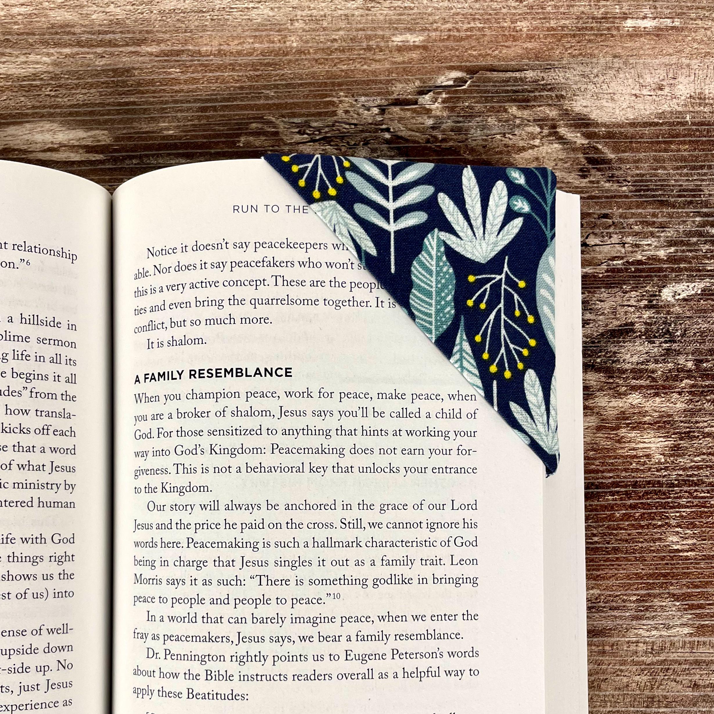 Botanical Bookmark for Nature Lovers Makes a Thoughtful Book Lover Gift or Teacher Thank You Gift
