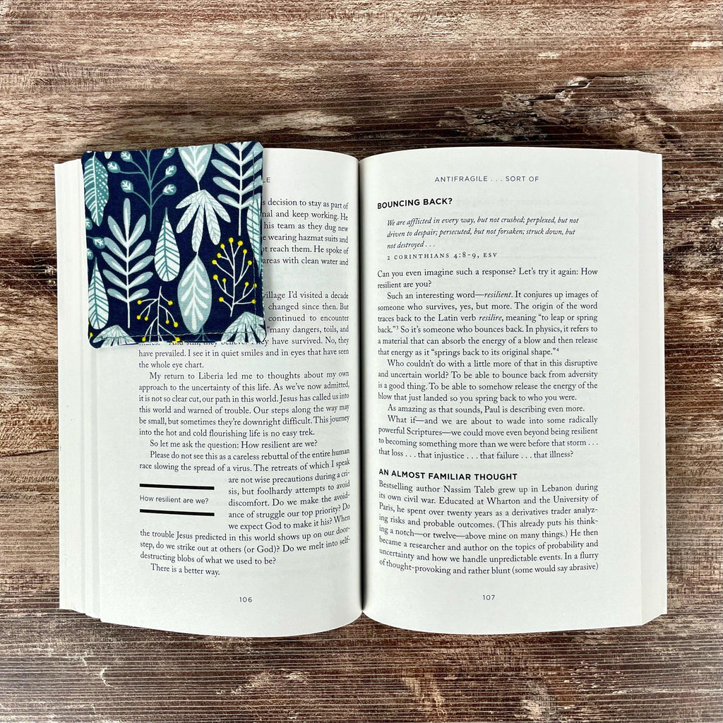 Botanical Bookmark for Nature Lovers Makes a Thoughtful Book Lover Gift or Teacher Thank You Gift