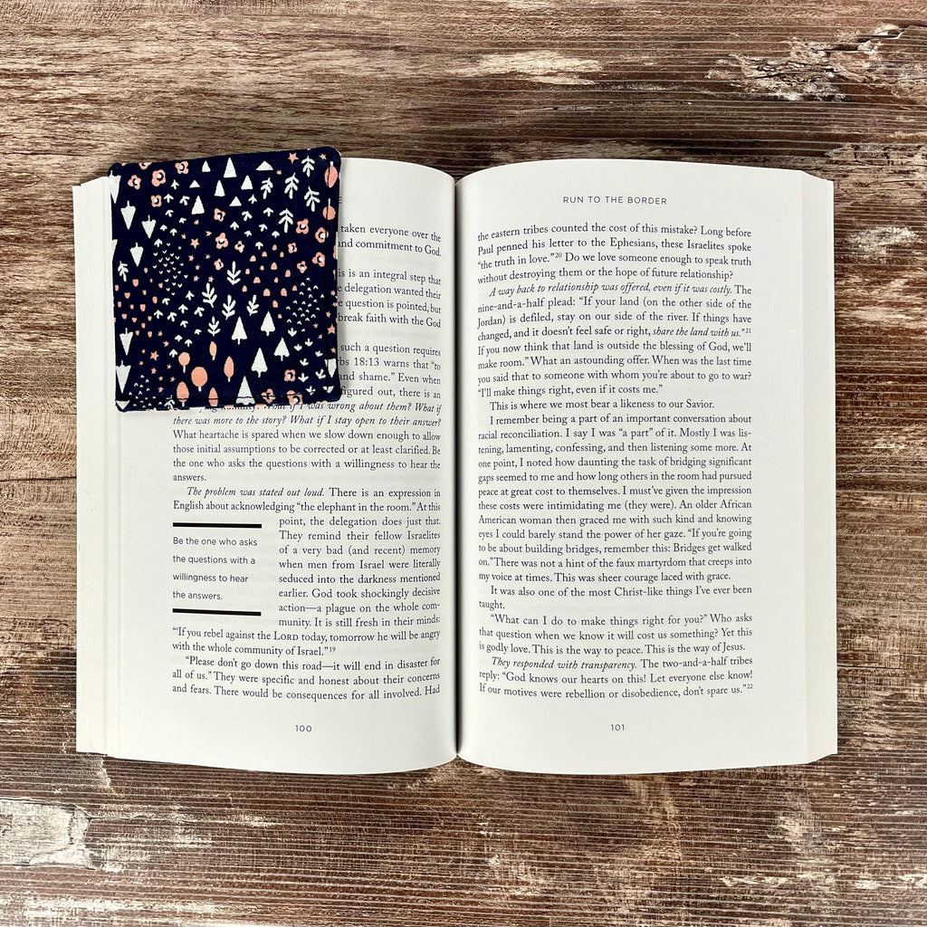 Woodland Bookmark for Nature Lovers Makes a Thoughtful Book Lover Gift or Reader Stocking Stuffer