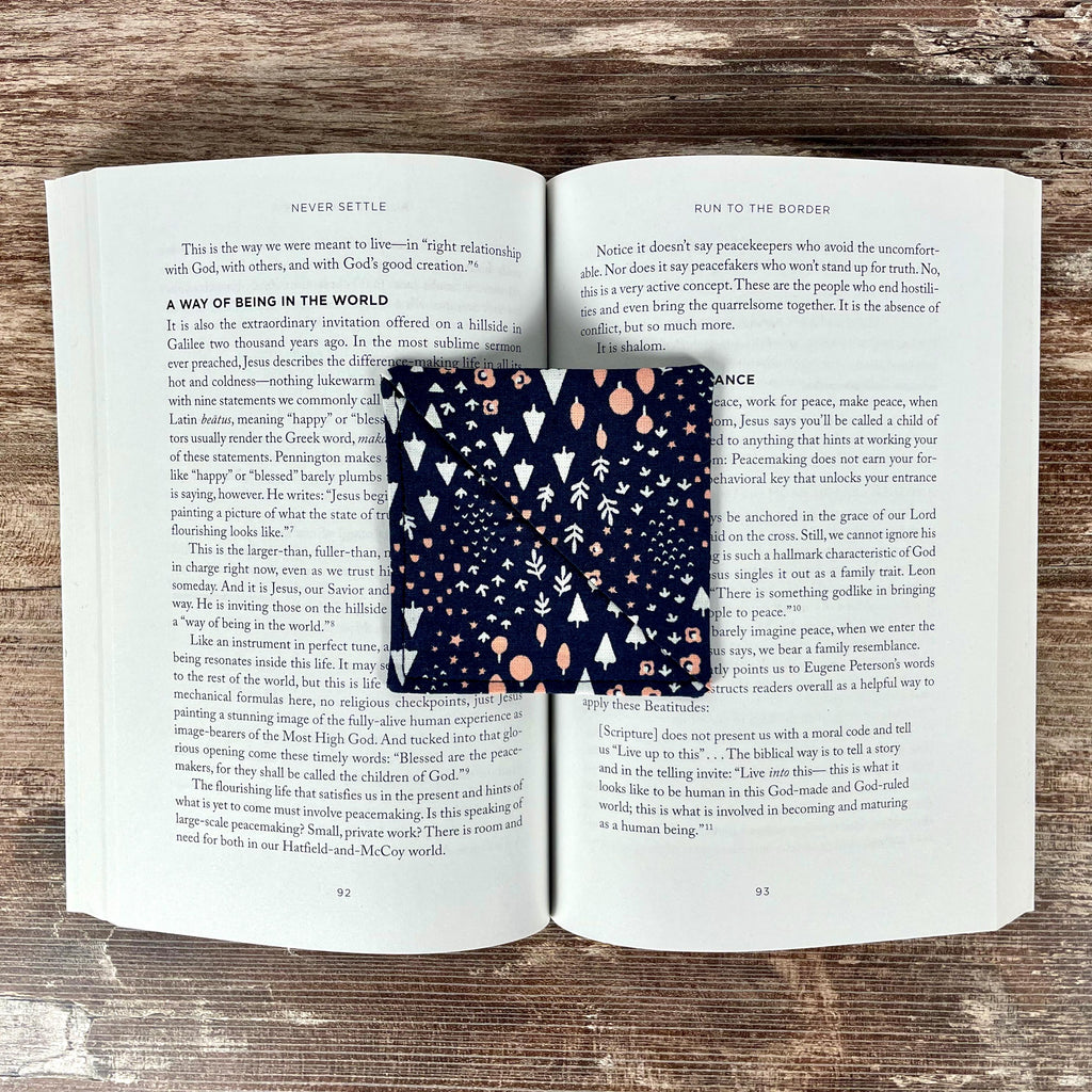 Woodland Bookmark for Nature Lovers Makes a Thoughtful Book Lover Gift or Reader Stocking Stuffer