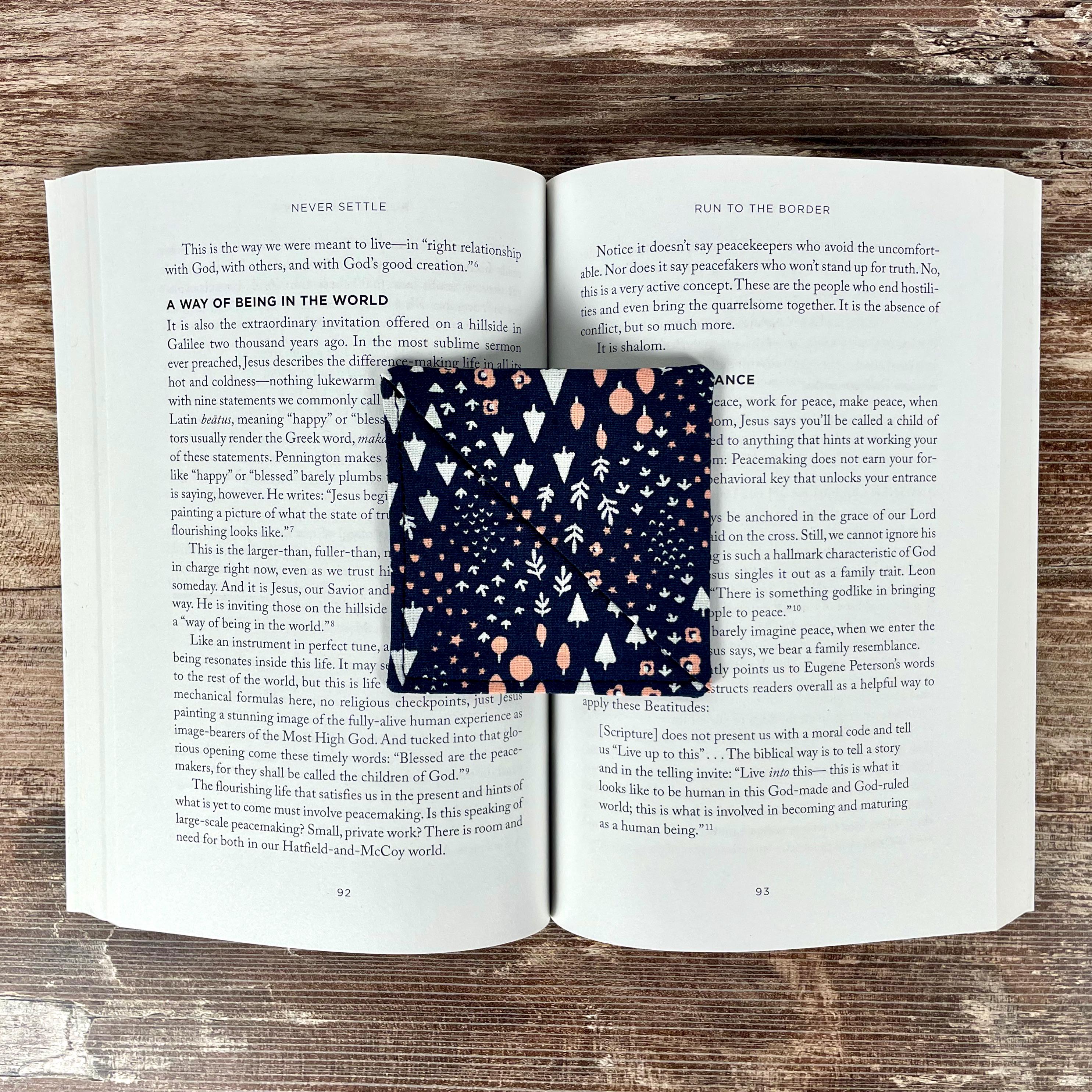 Woodland Bookmark for Nature Lovers Makes a Thoughtful Book Lover Gift or Reader Stocking Stuffer