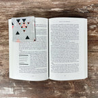 Modern Geometric Bookmark for Book Lovers Makes a Stylish Teacher Gift or Reading Accessory