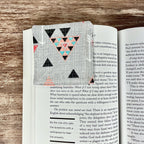 Modern Geometric Bookmark for Book Lovers Makes a Stylish Teacher Gift or Reading Accessory