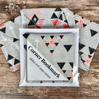 Modern Geometric Bookmark for Book Lovers Makes a Stylish Teacher Gift or Reading Accessory