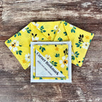 Yellow Floral Bookmark for Flower Lovers Makes a Thoughtful Gardener Gift or Teacher Thank You Gift