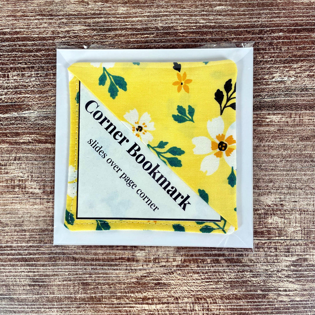 Yellow Floral Bookmark for Flower Lovers Makes a Thoughtful Gardener Gift or Teacher Thank You Gift
