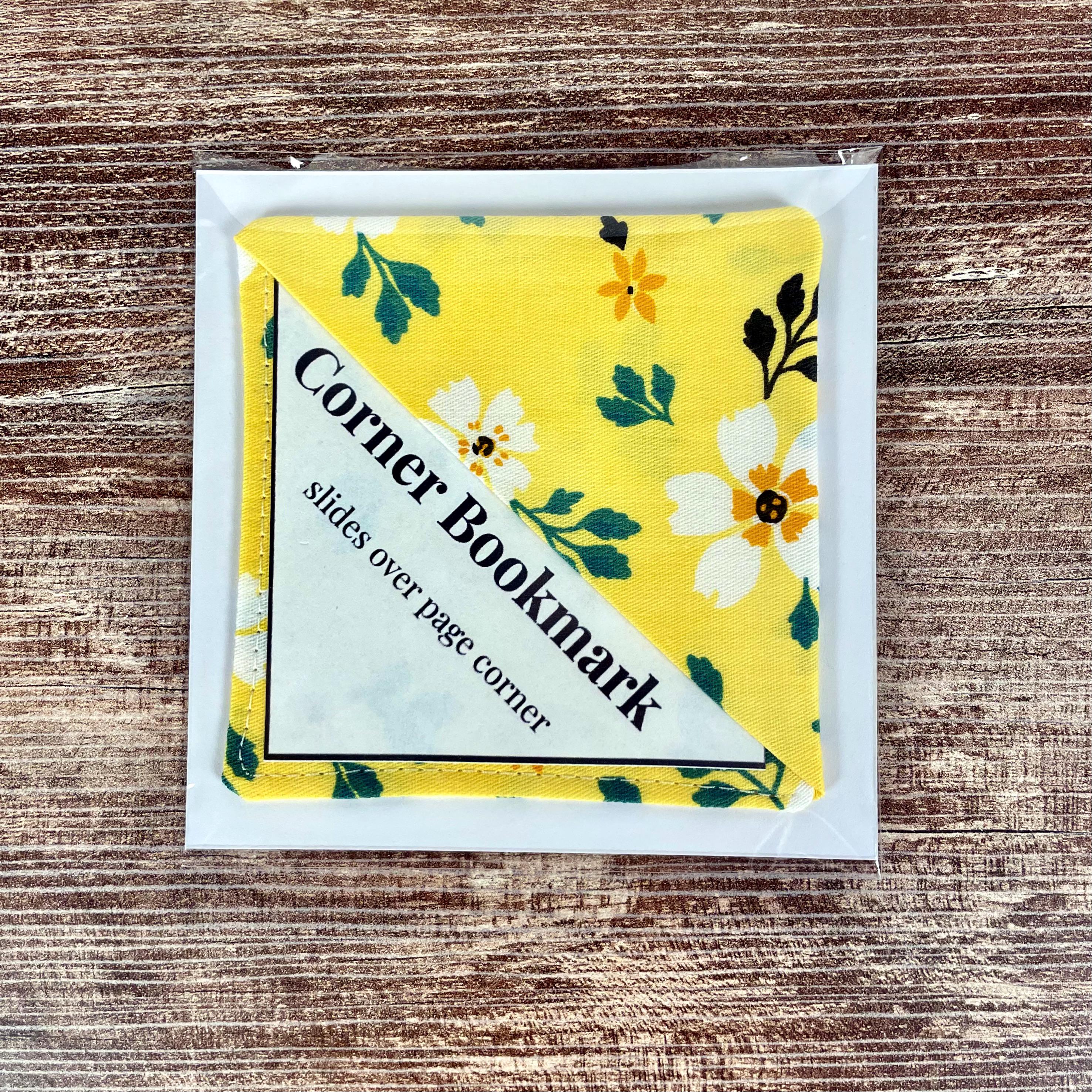 Yellow Floral Bookmark for Flower Lovers Makes a Thoughtful Gardener Gift or Teacher Thank You Gift