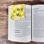 Yellow Daisy Bookmark for Book Lovers Makes a Thoughtful Birthday Gift for Readers or Teachers