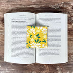 Yellow Daisy Bookmark for Book Lovers Makes a Thoughtful Birthday Gift for Readers or Teachers