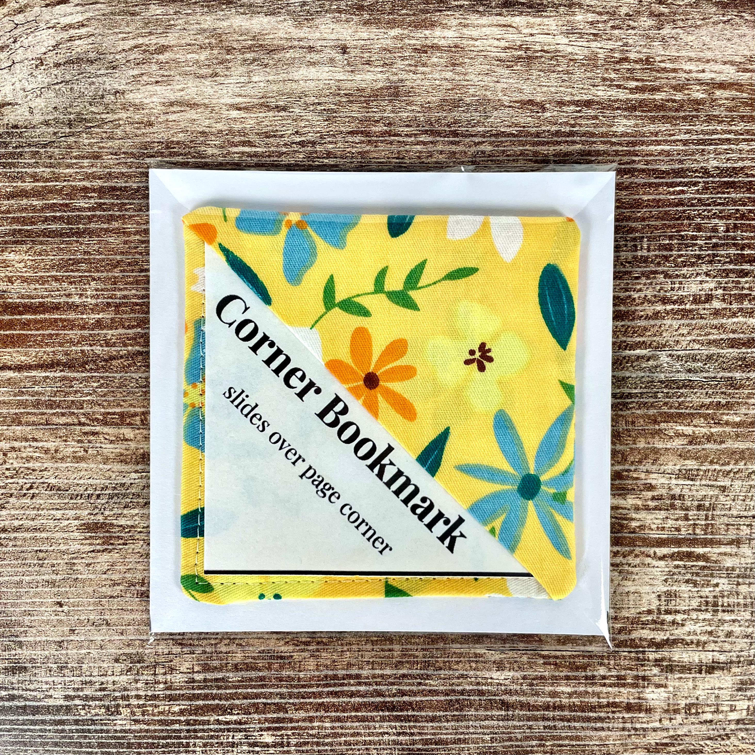 Orange and Yellow Floral Bookmark for Readers and Flower Lovers Makes a Thoughtful Book Club Gift